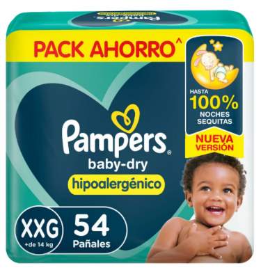 PAMPERS BABYDRY XXGx54