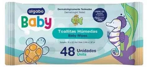 ALG WIPES x48 Toallitas hum