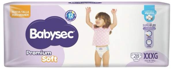 BABYSEC PREMIUM SOFT XXXG x28