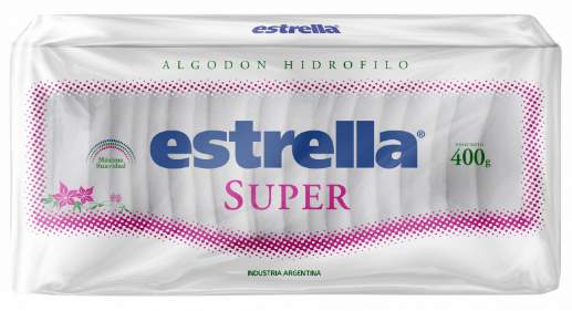 ALGODON ESTRELLA SUPER x400