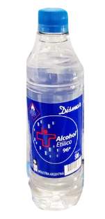 ALCOHOL ETILICO 96 DISMAR 500 ML