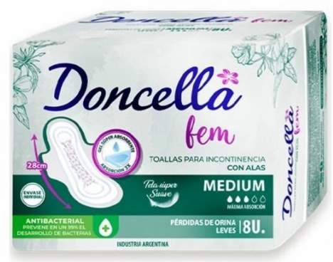 DONCELLA TOA INC MEDIUS FEM x8