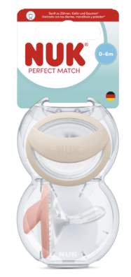 Chupetes NUK perfect match