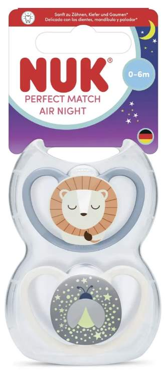 Chupetes NUK perfect match AIR 0m-6m
