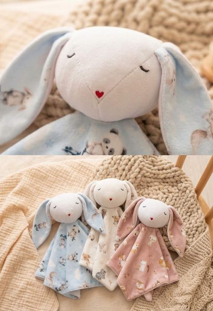 Muñeco conejitos de apego