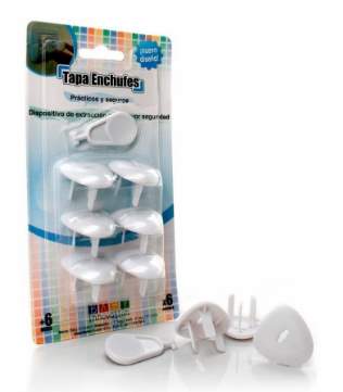 BI TAPA ENCHUFE 3 PATAS
