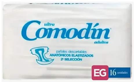 COMODIN 2DA ELASTIZADO XG x 16  