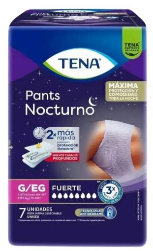 TENA PANTS NOCTURNO G/XG