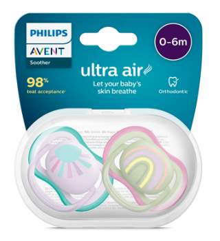 AV CHUPETE AIR NENA 0-6 x2