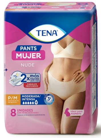 TENA PANTS MUJER P/M