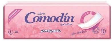 COMODIN APOSITO POST PARTO x10
