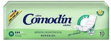 COMODIN APOSITO INCONTINENCIA Mx10