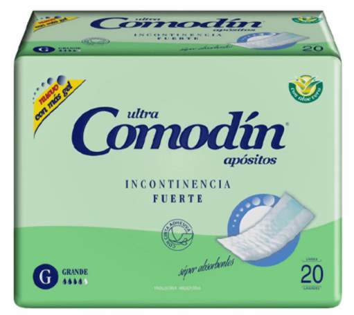 COMODIN APOSITO INCONTINENCIA Gx20