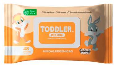 TODDLER TOALLITA CON ALOE x48