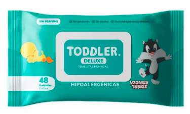 TODDLER TOALLITA SIN PERFUM x48