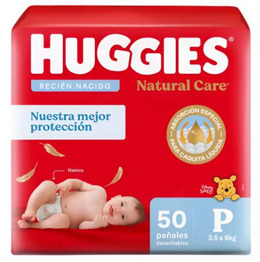 HUGGIES NATURAL CARE Px50