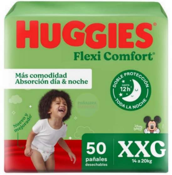 HUGGIES FLEXY CONF AHOR XXGx50