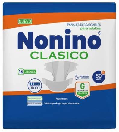 NONINO CLASICO ELASTIZADO Gx16
